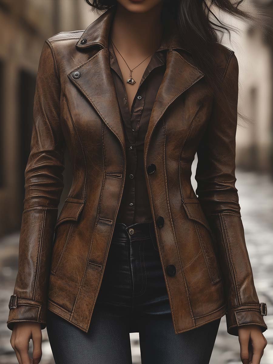 Kimberley | Urban Chic Leather Jacket