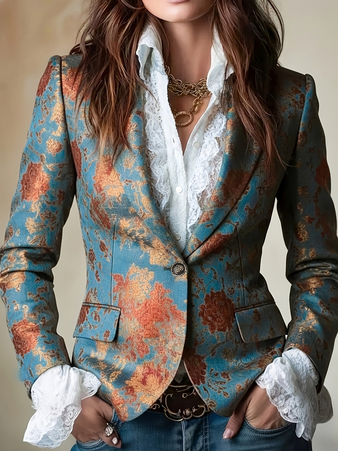 Adeleine | Bohemian Luxe Tailored Blazer