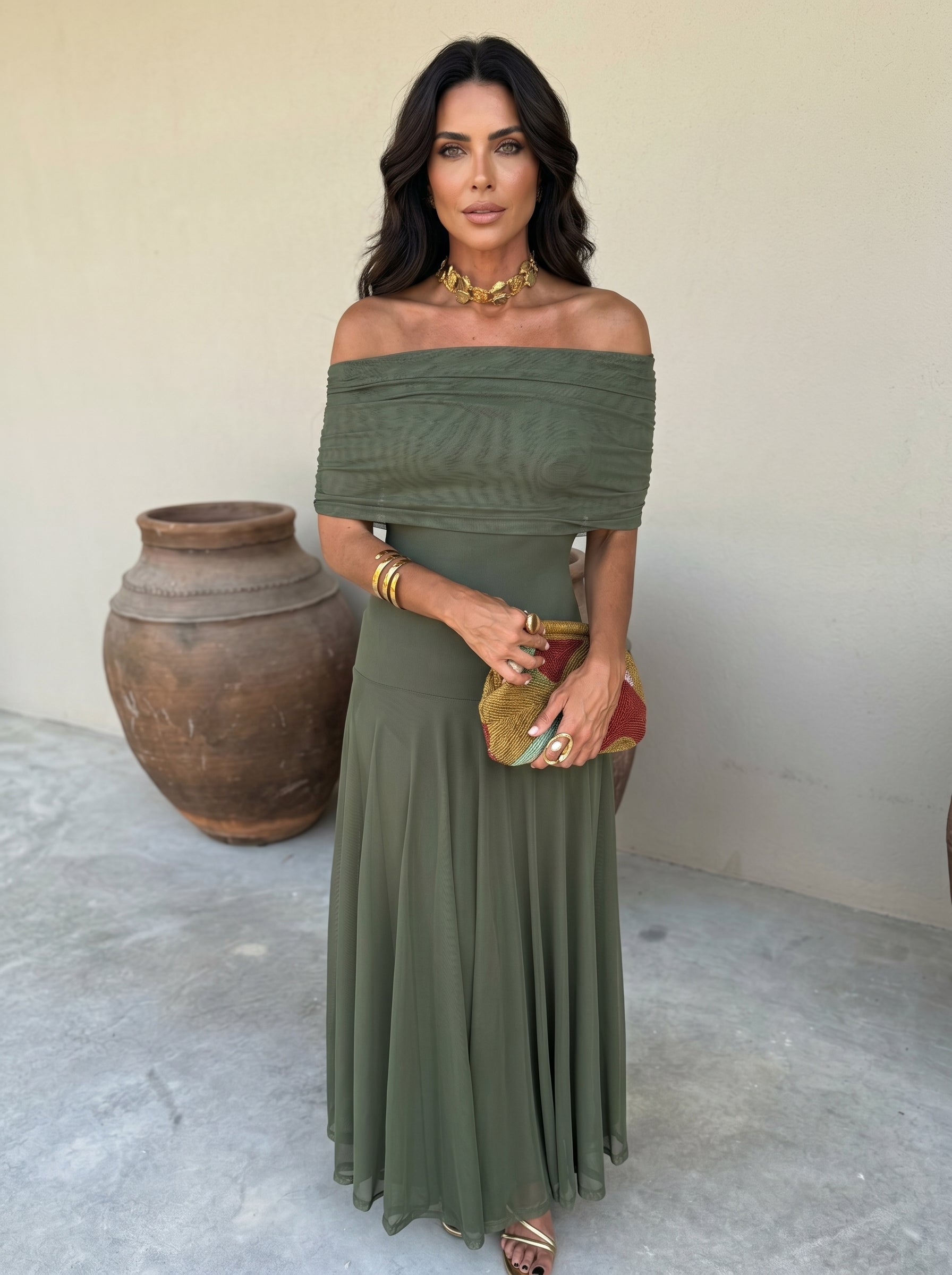 Lark | Elegant One-Shoulder Maxi Dress