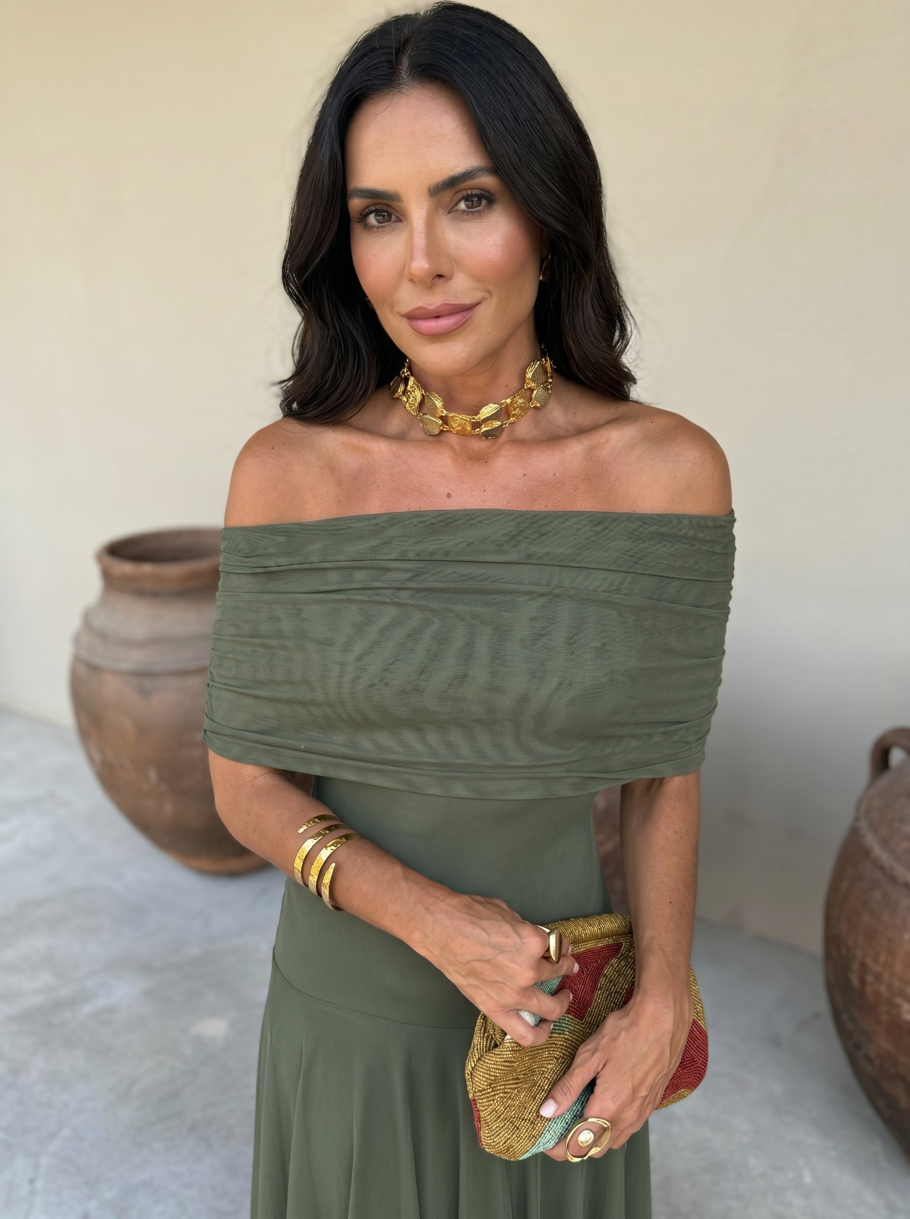 Lark | Elegant One-Shoulder Maxi Dress