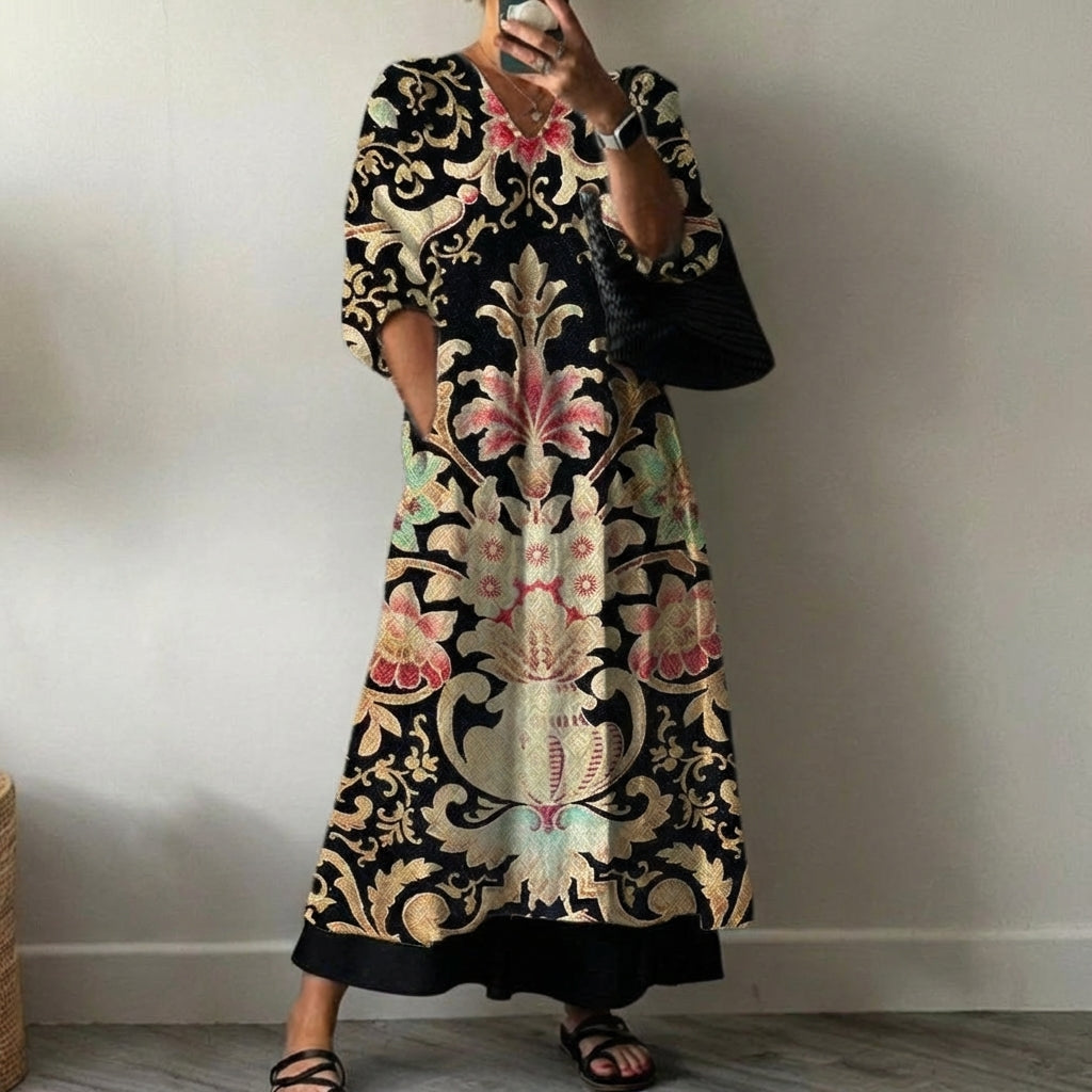 Harlee | Luxe Vintage Maxi Dress