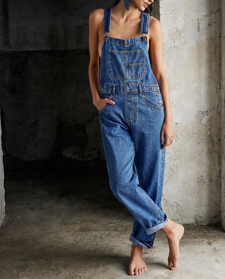 Riley™ | Classic Bib Denim Overalls
