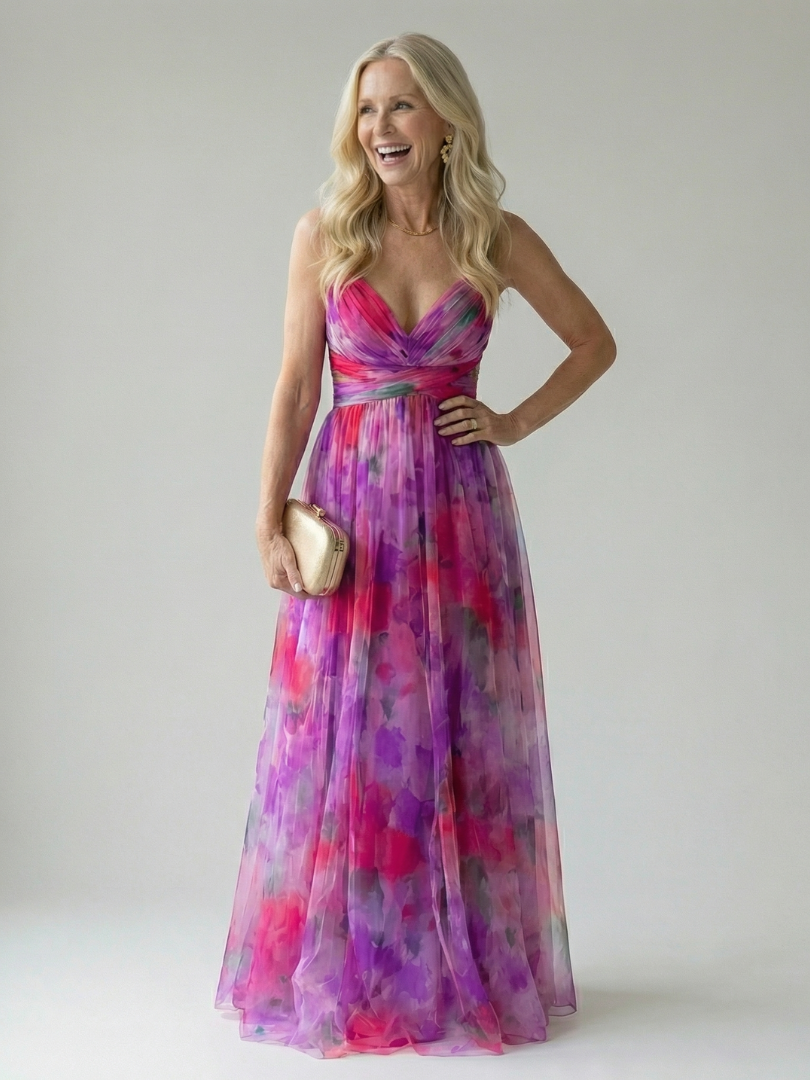 Paola | Soft Wrap Maxi Dress