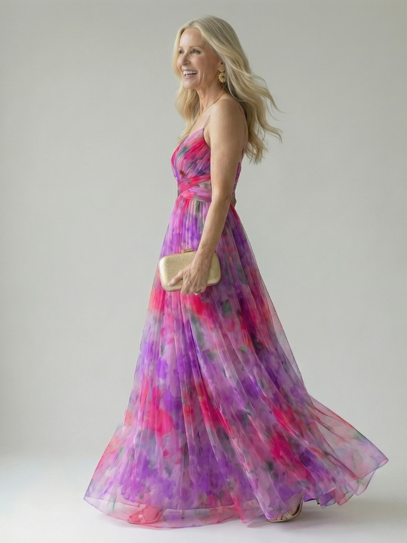 Paola | Soft Wrap Maxi Dress