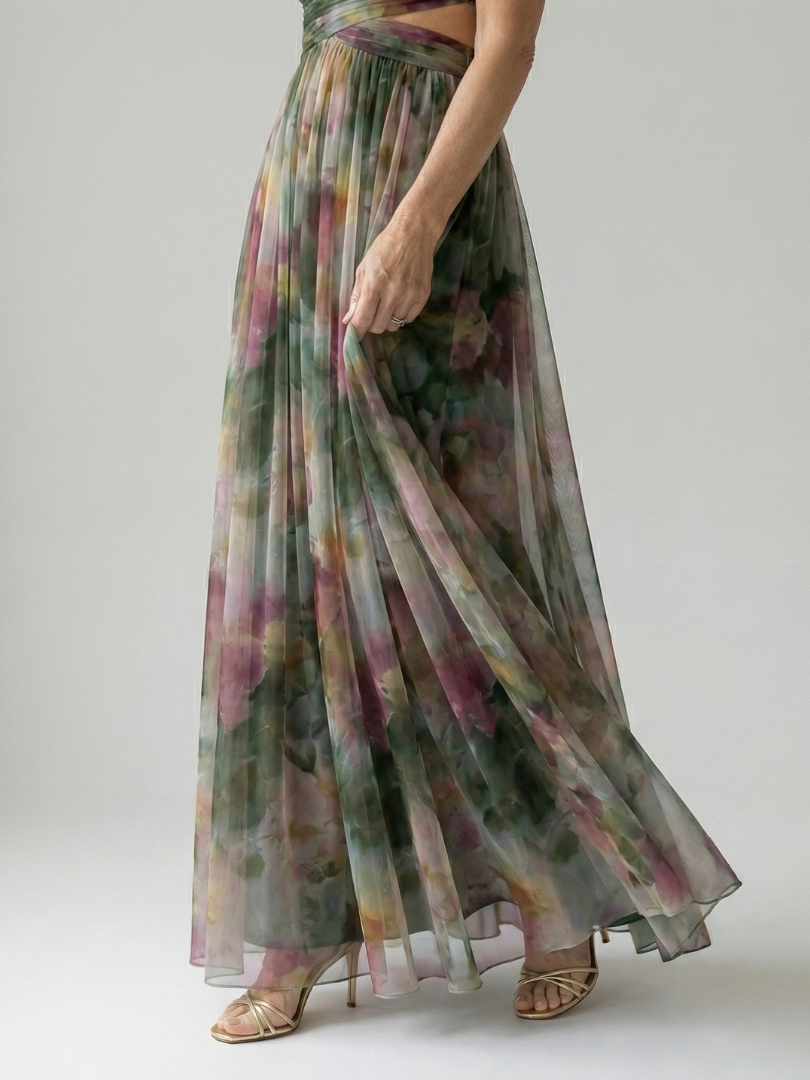 Paola | Soft Wrap Maxi Dress