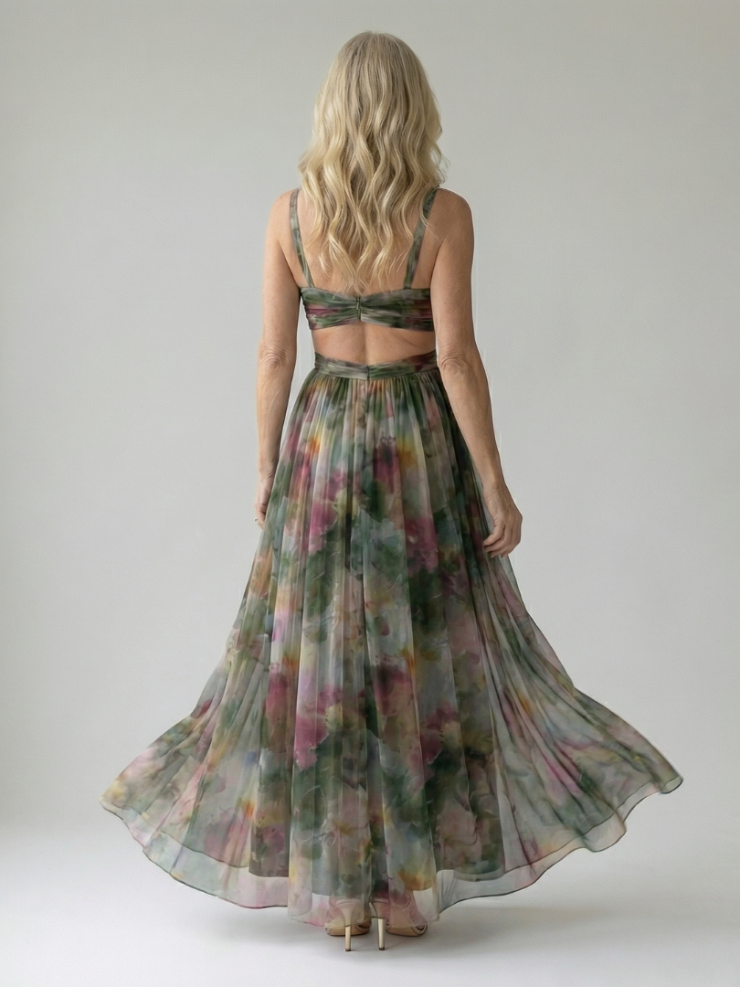 Paola | Soft Wrap Maxi Dress