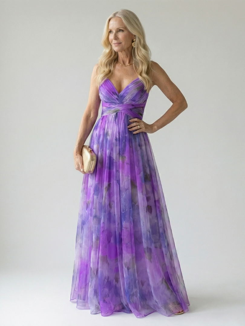 Paola | Soft Wrap Maxi Dress