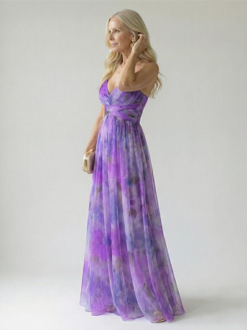 Paola | Soft Wrap Maxi Dress