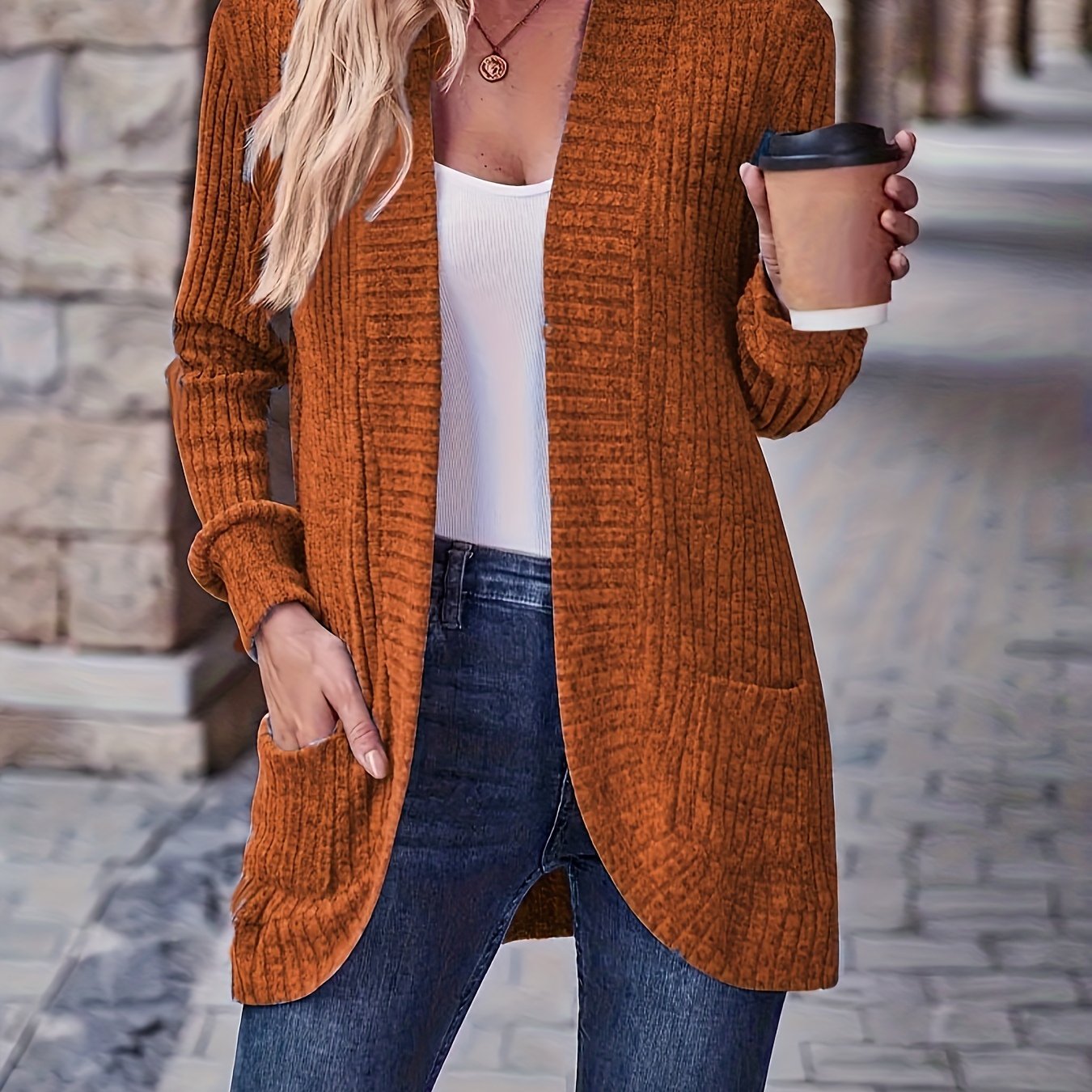 Brooke | Ribbed Long Sleeve Top
