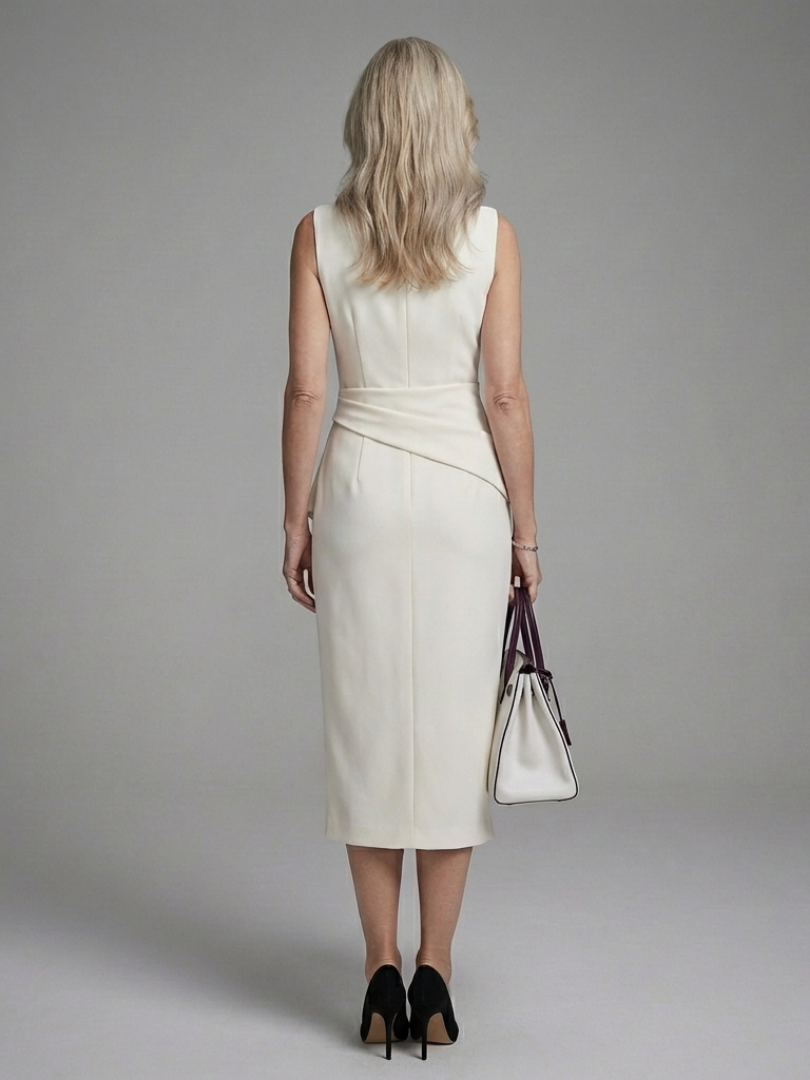 Tindra | Asymmetrical Midi Dress