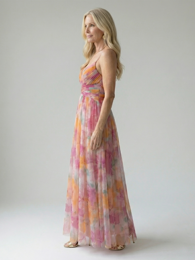 Paola | Soft Wrap Maxi Dress