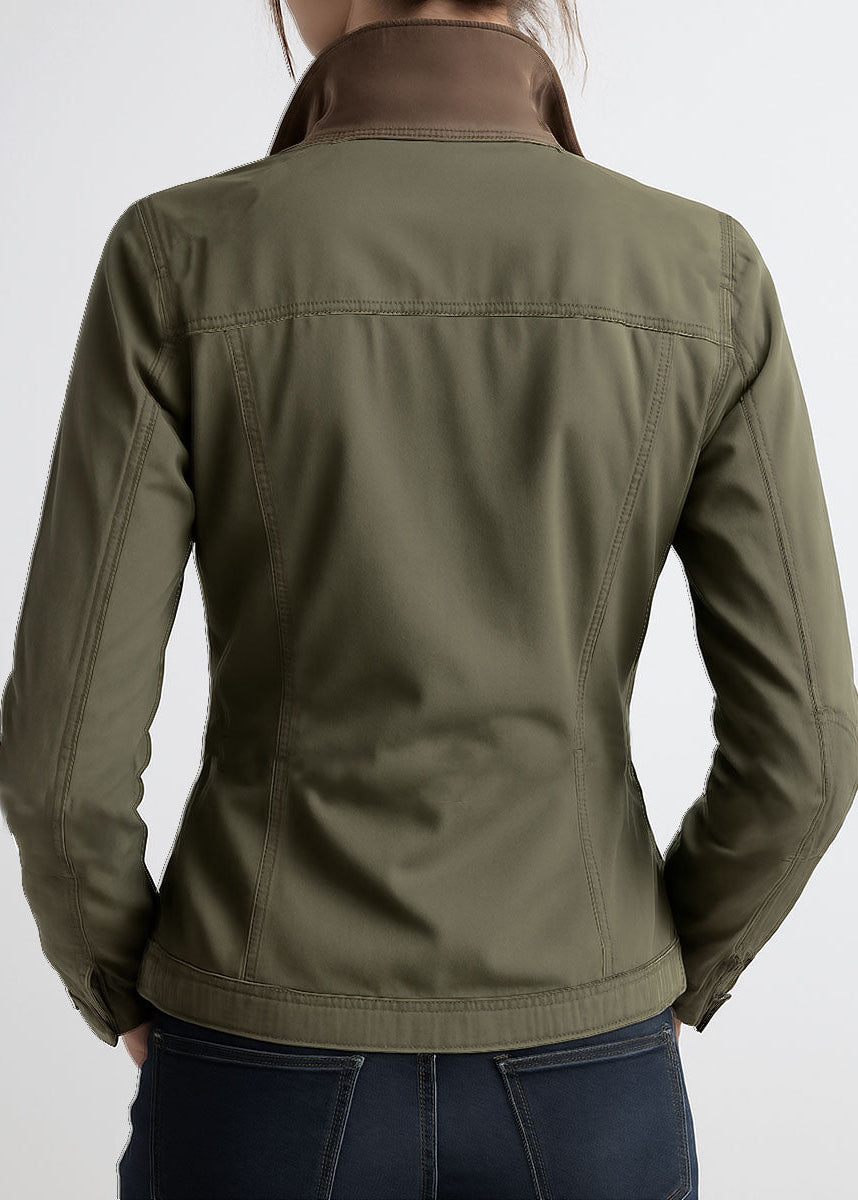 Roxanne | Military-Inspired Cargo Jacket