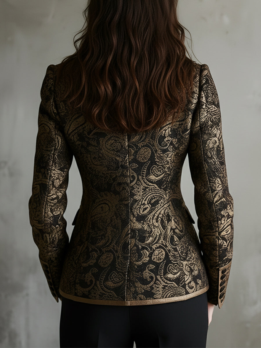 Samarah | Baroque Jacquard Jacket