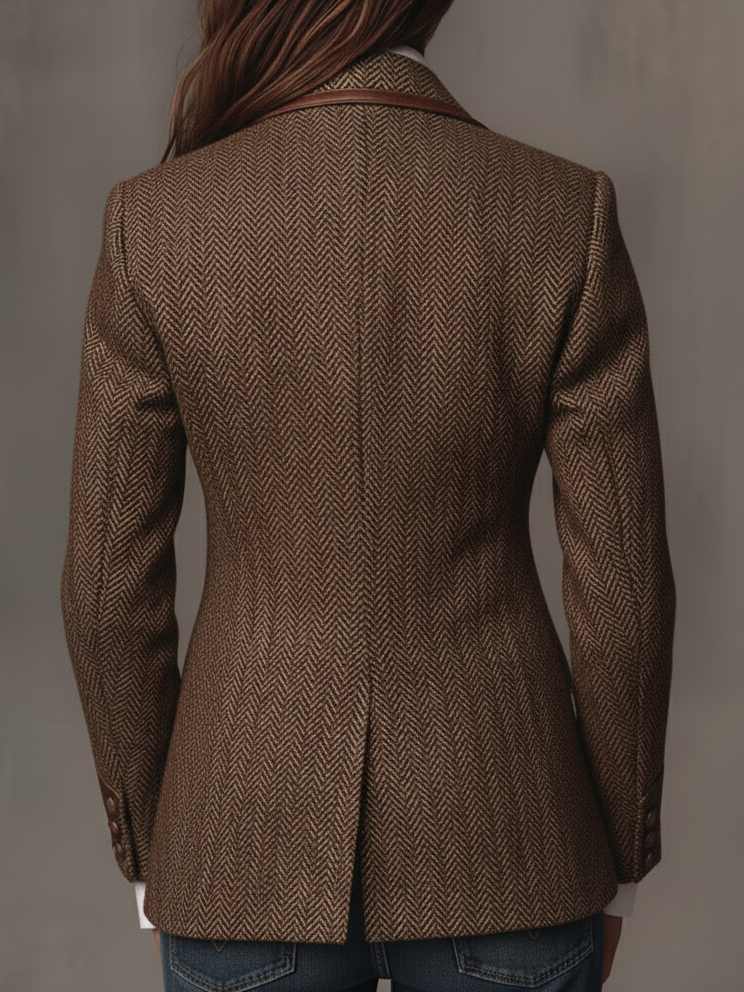 Storm | Herringbone Tailored Blazer