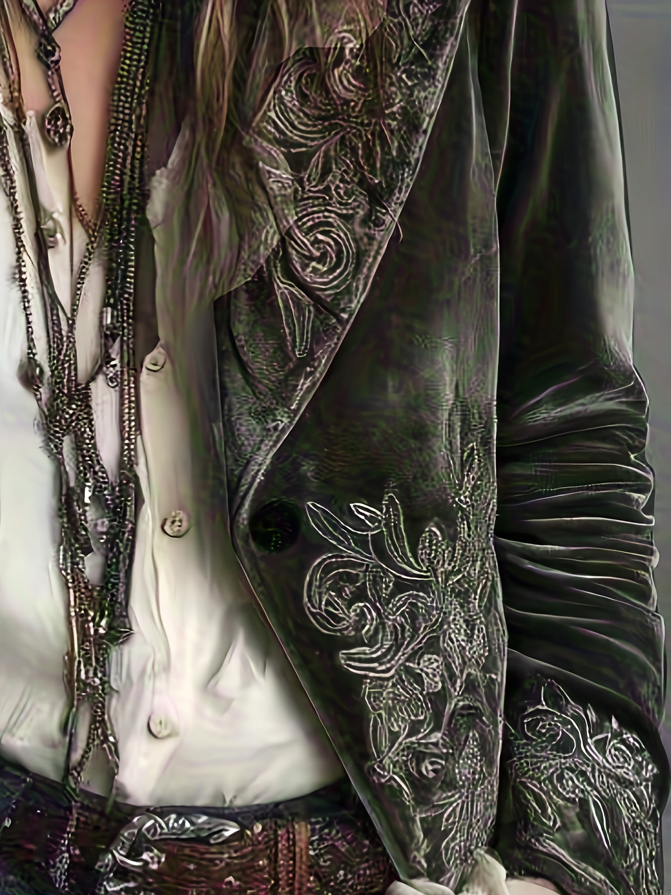 Ashlyn | Artistic Embroidery Tailored Blazer