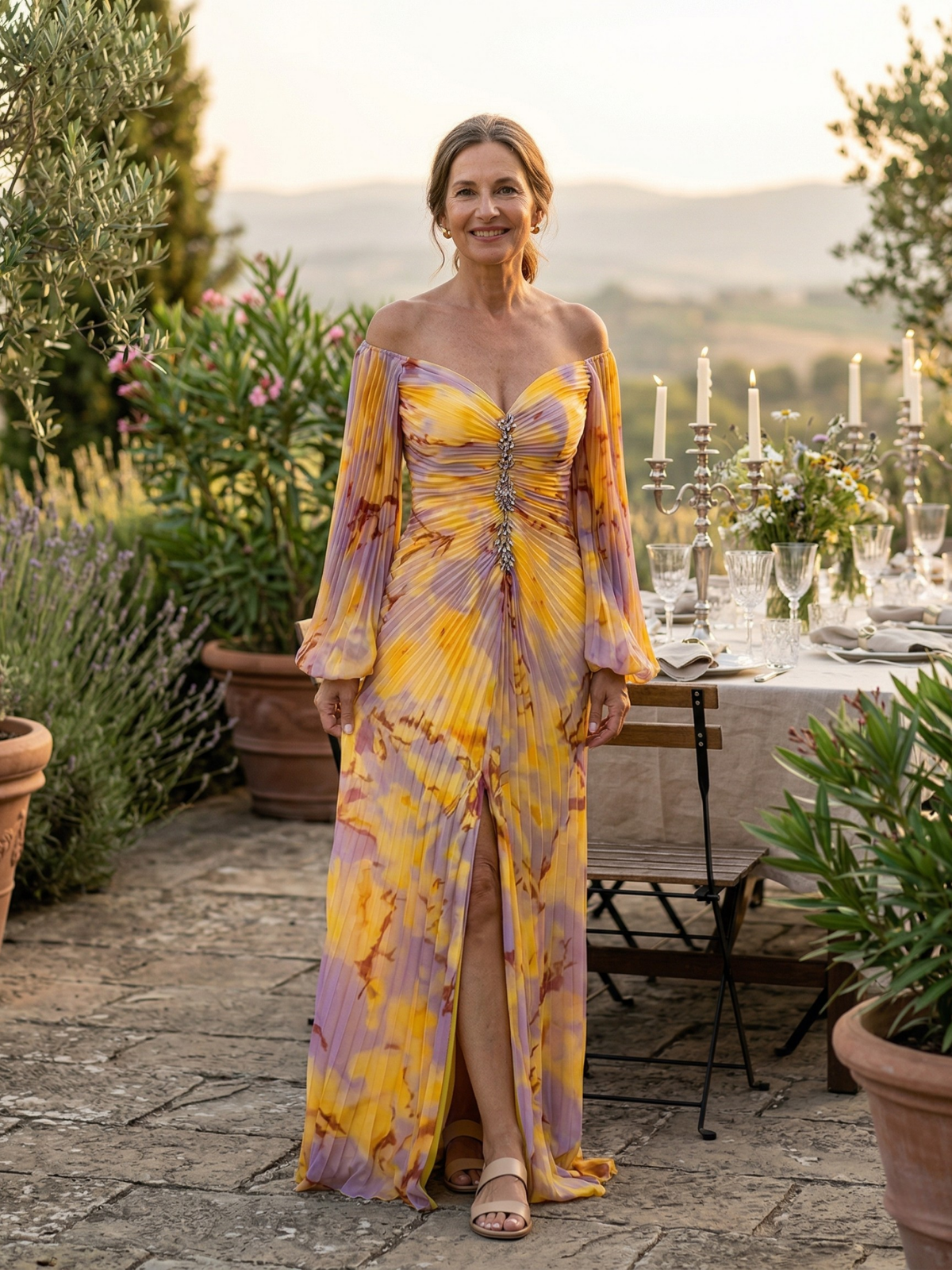 Starling |  V-Neck  Elegant Dress