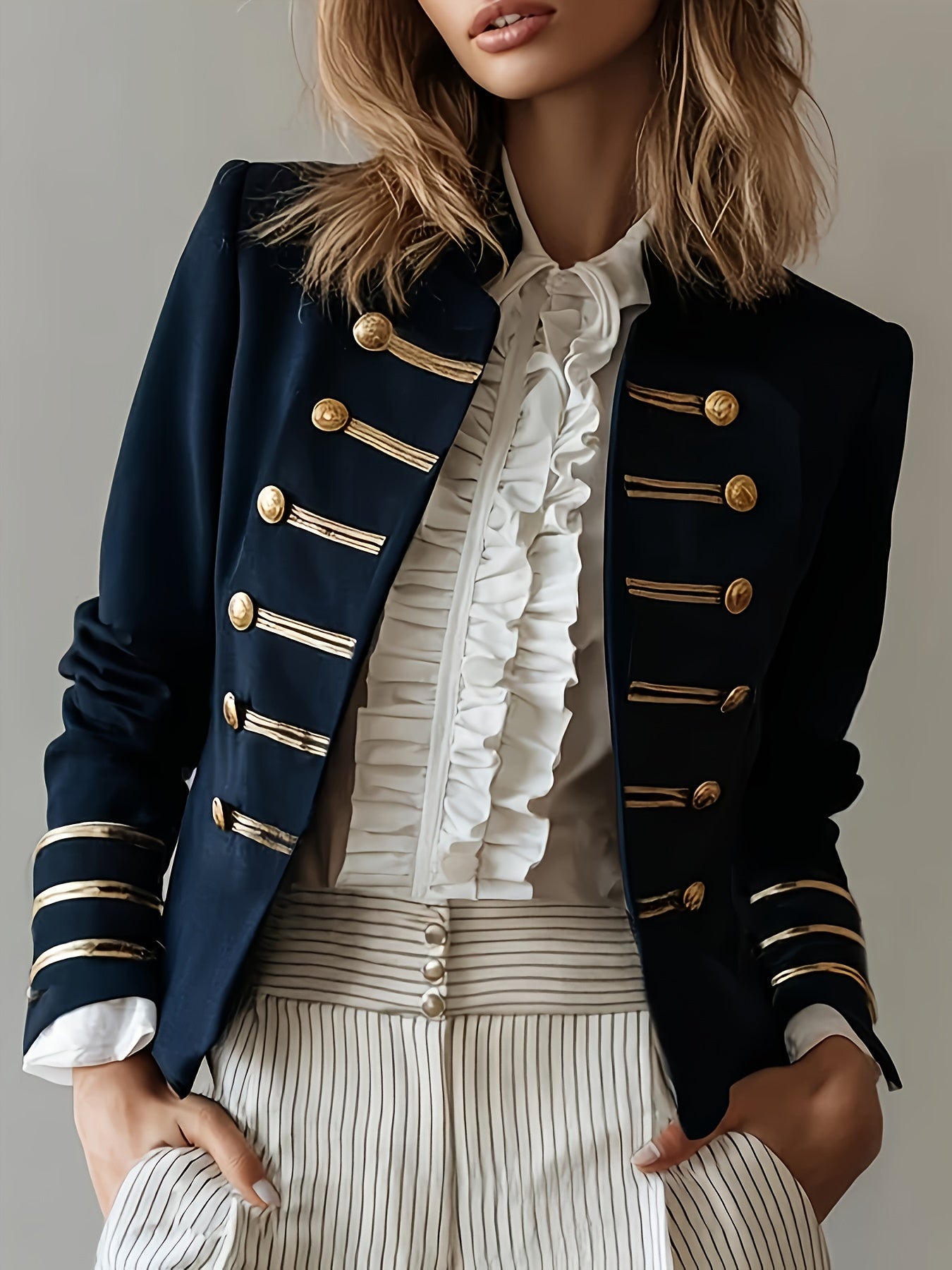 Acacia | Timeless Military-Inspired Blazer