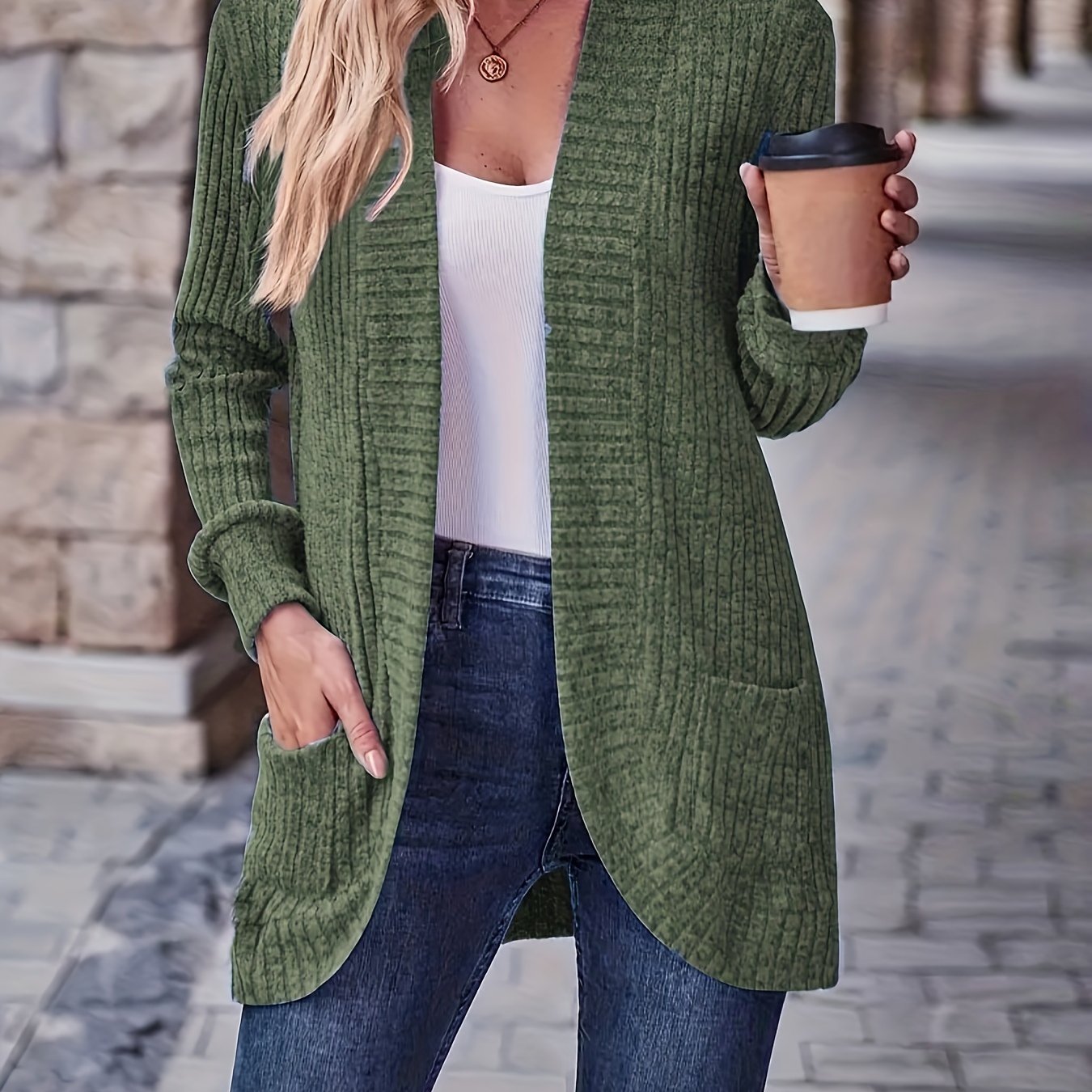 Brooke | Ribbed Long Sleeve Top