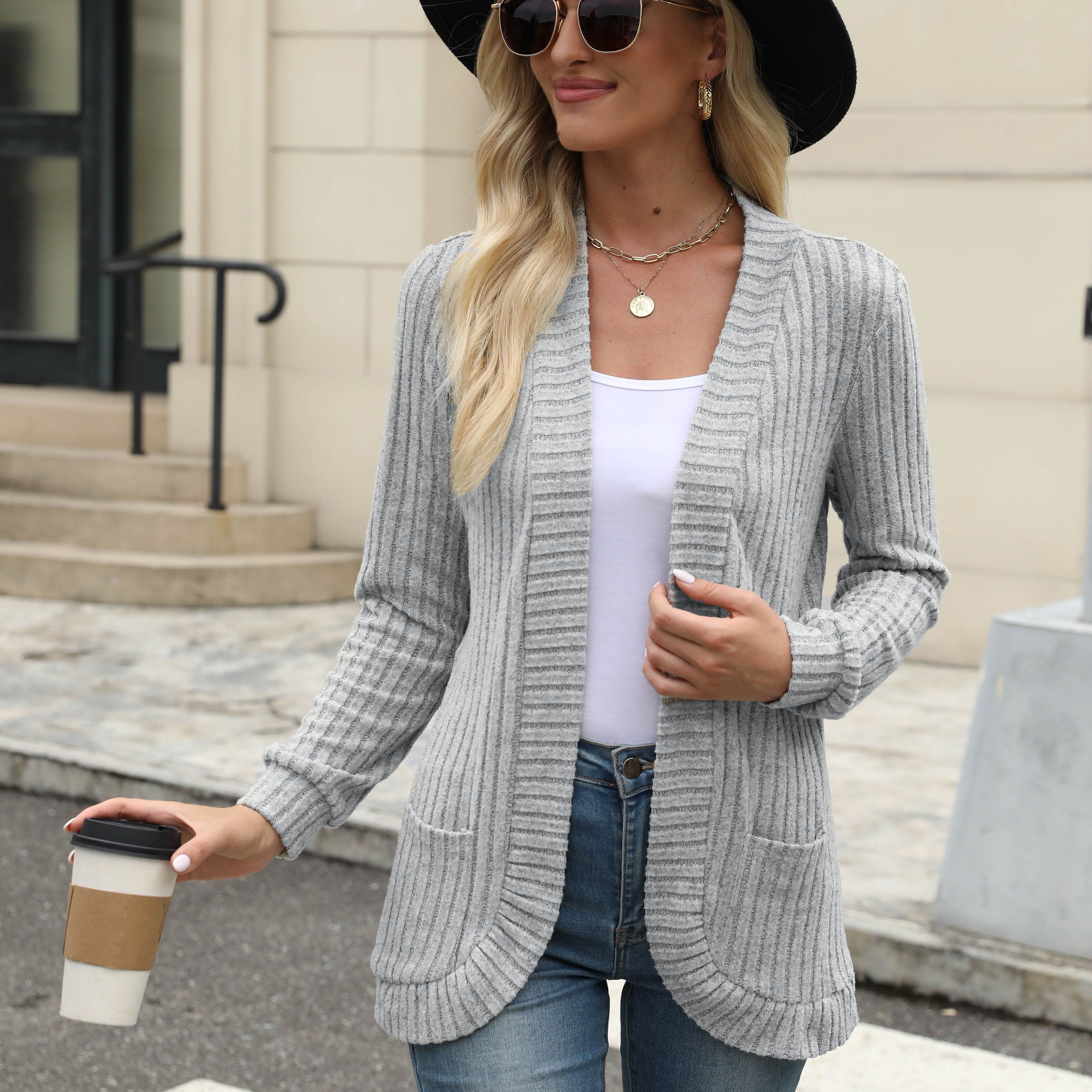 Brooke | Ribbed Long Sleeve Top