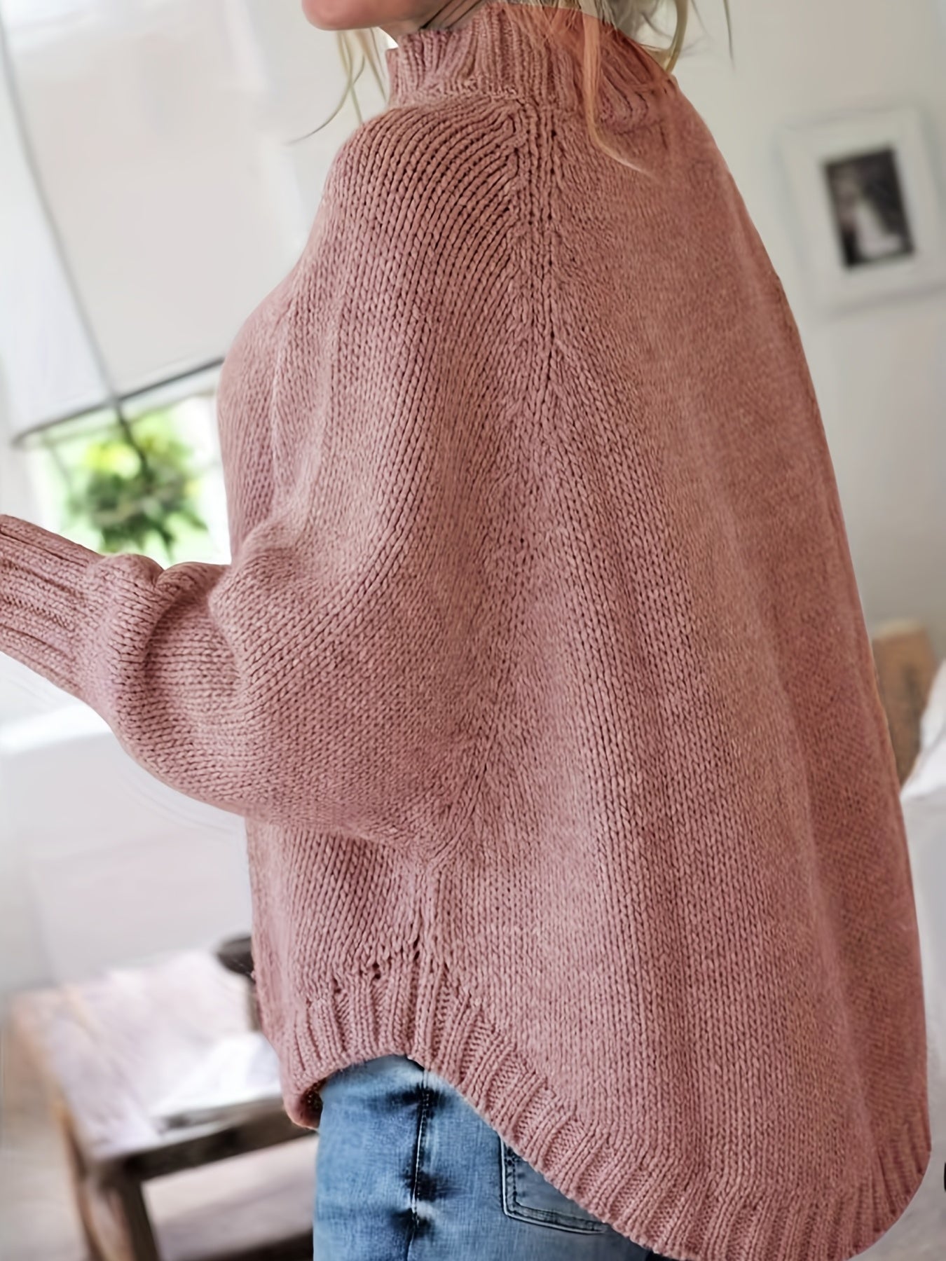 Skye | High Neck Ribbed Pullover