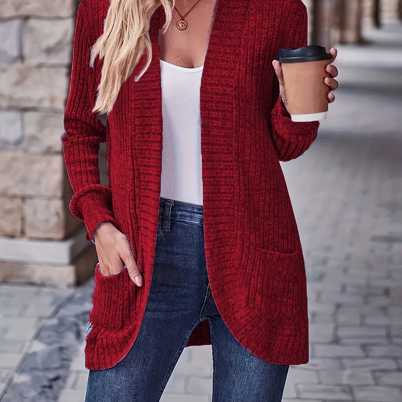 Brooke | Ribbed Long Sleeve Top