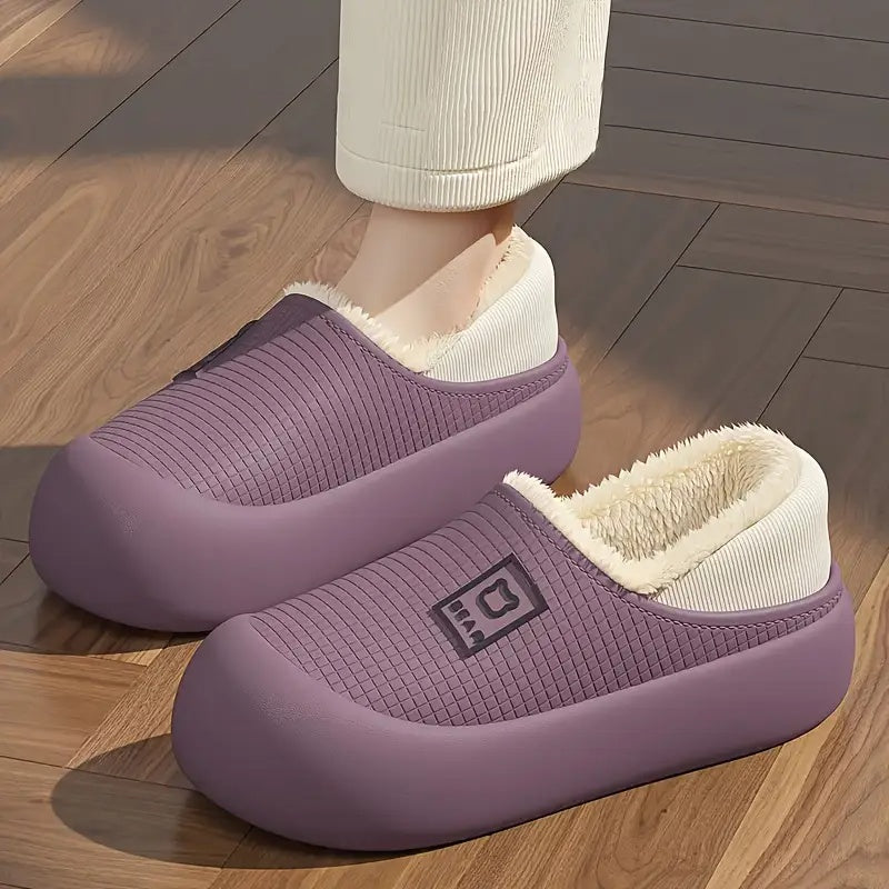 Monica |  Fleece Lined Winter Slippers