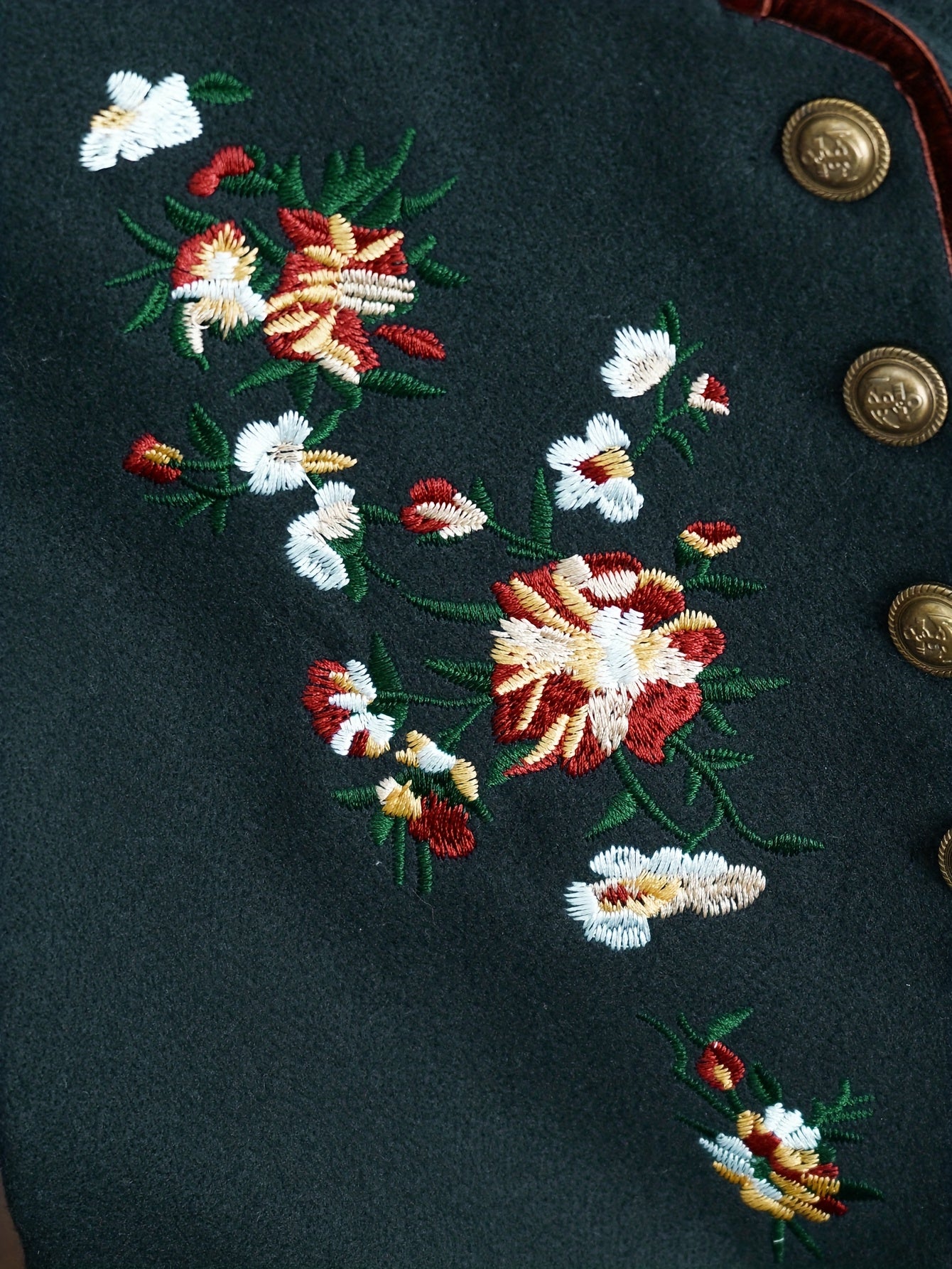 Anastasia | Elegant Embroidered Tailored Blazer