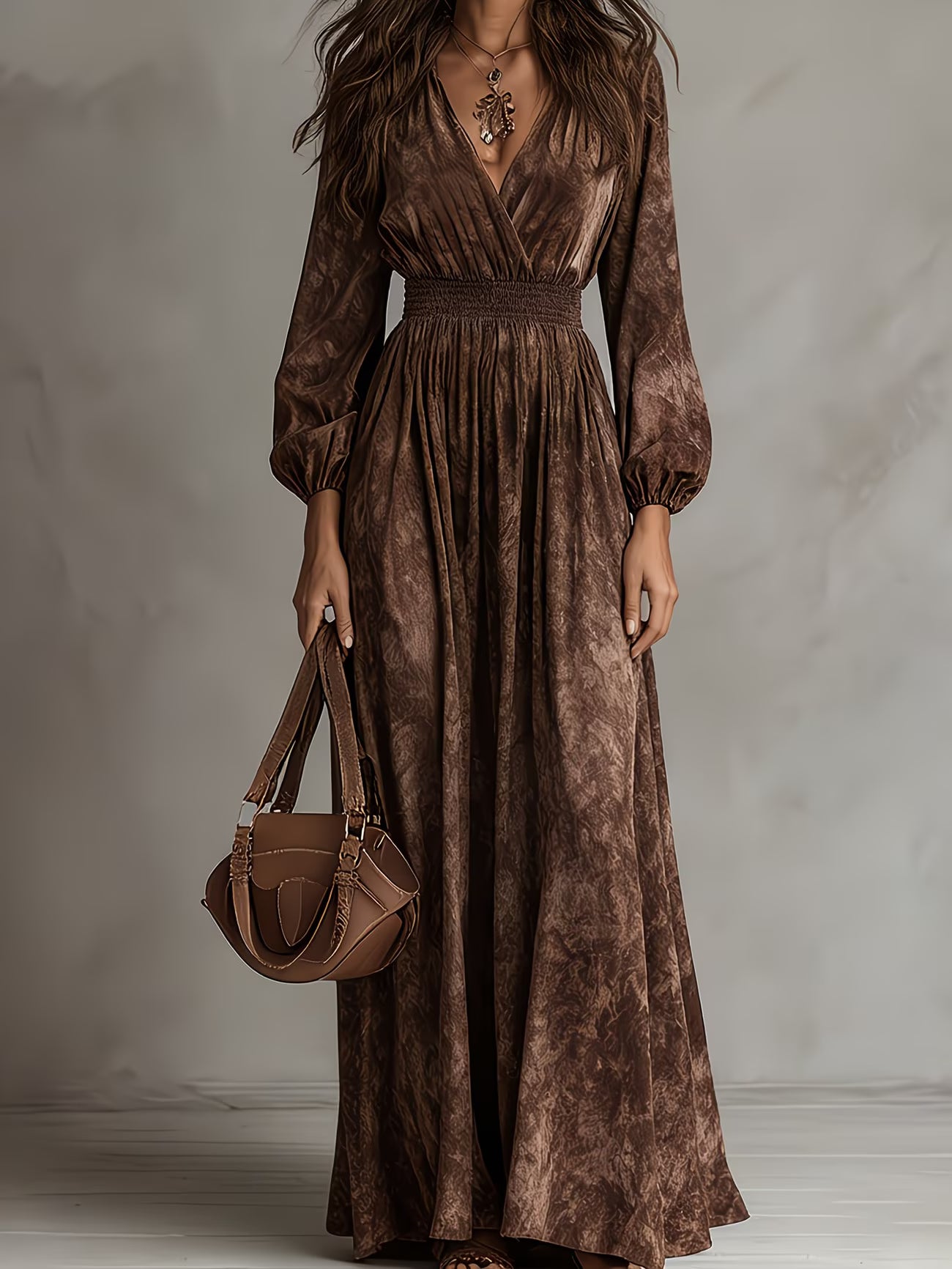 Charlotte | Long Sleeve Flared Dress