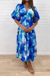 Violet | Vintage Floral Dress