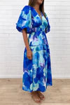 Violet | Vintage Floral Dress
