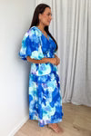 Violet | Vintage Floral Dress