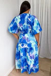 Violet | Vintage Floral Dress