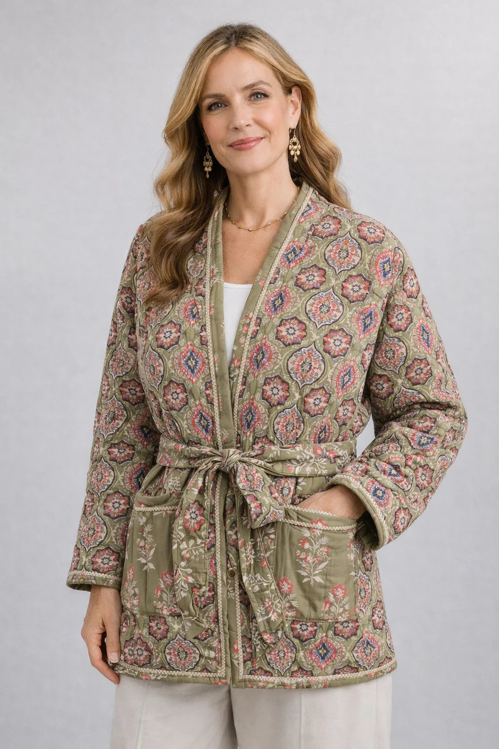 Adora | Boho Flower Jacket