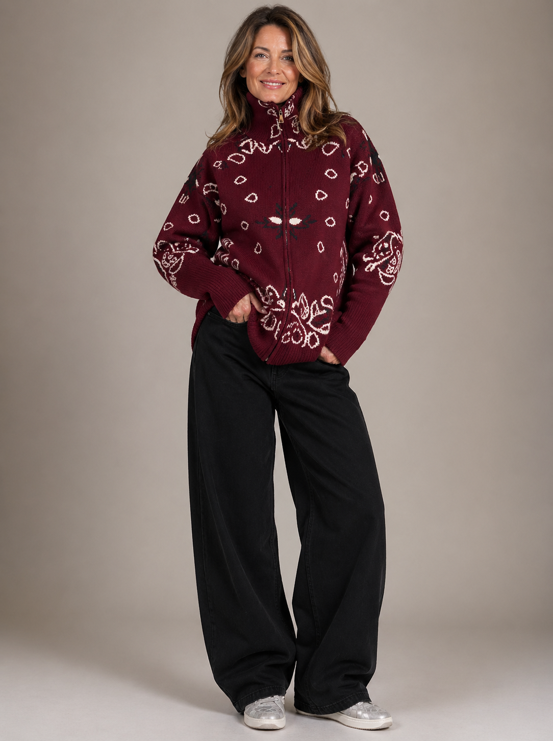 Matilda | Knit Printed Sweater