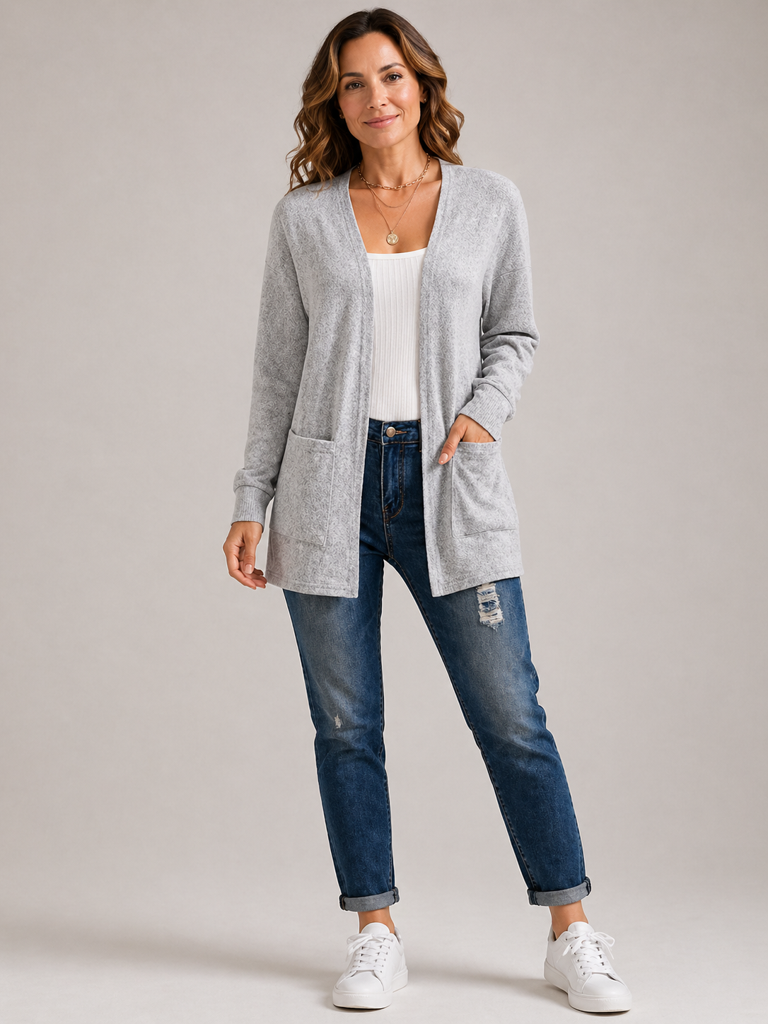 Harper | Classic Lightweight Cardigan