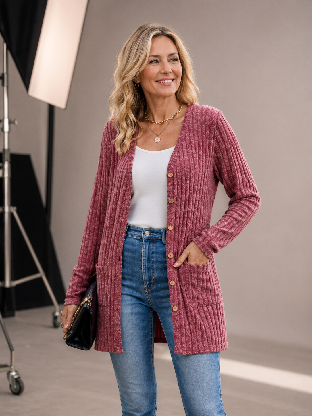 Ava | Elegant Longline Cardigan