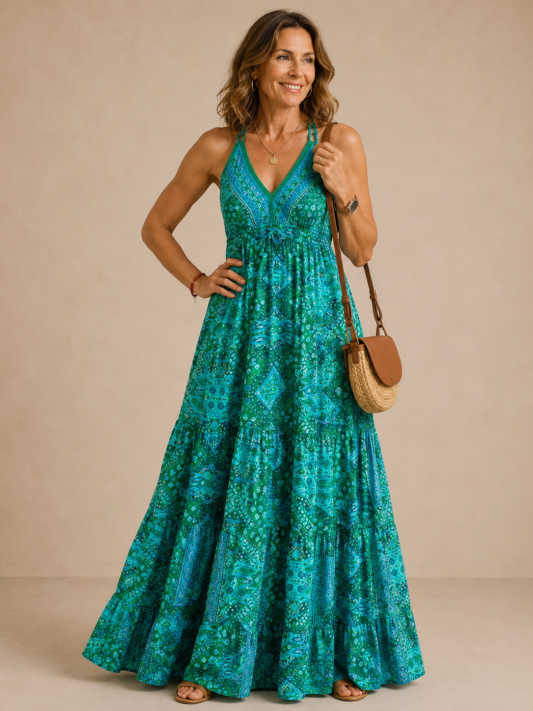 Blakely | Graceful Sleeveless Maxi Dress