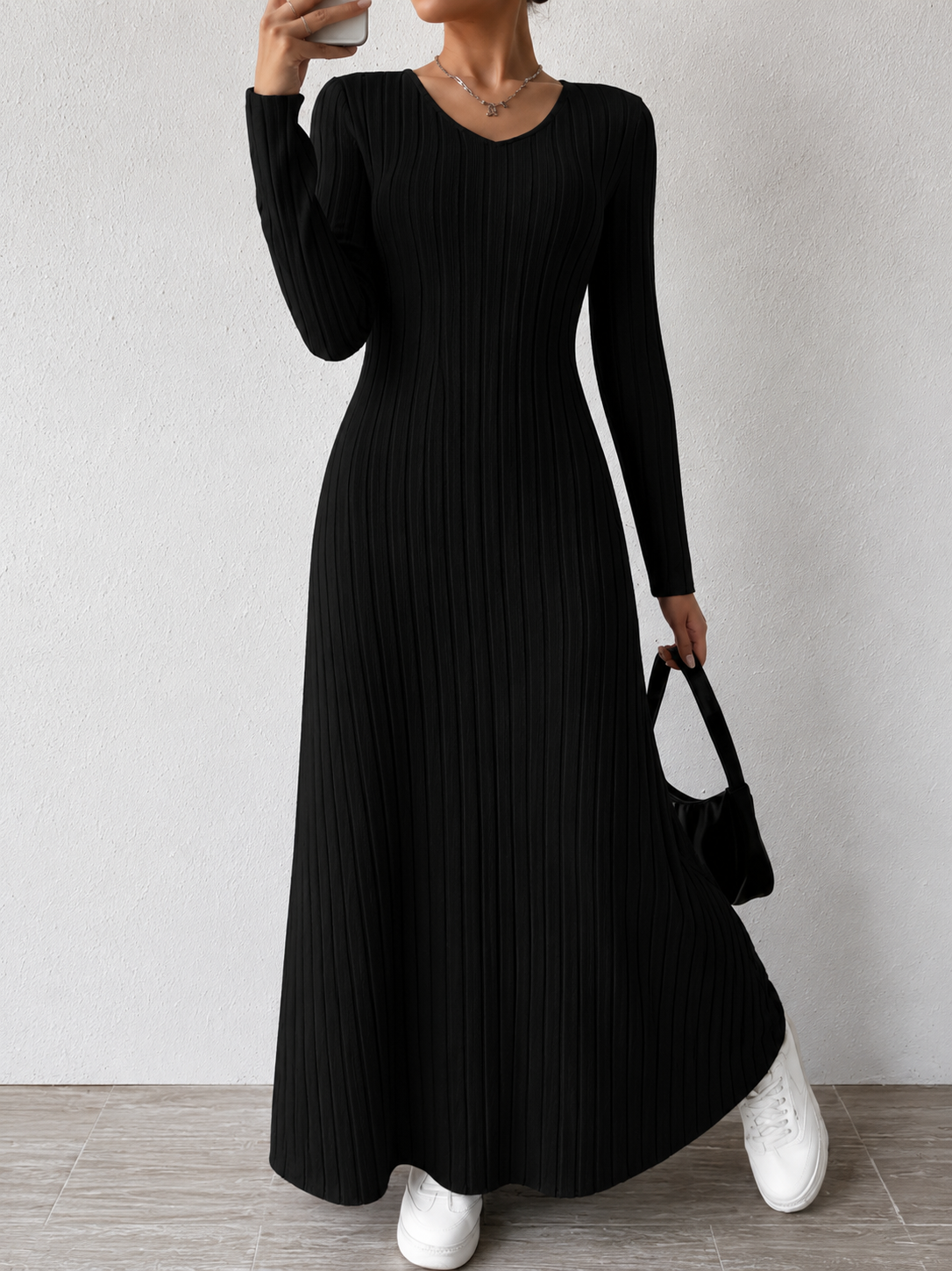 Vesper | Elegant Comfortable Long-Sleeve Autumn Dress