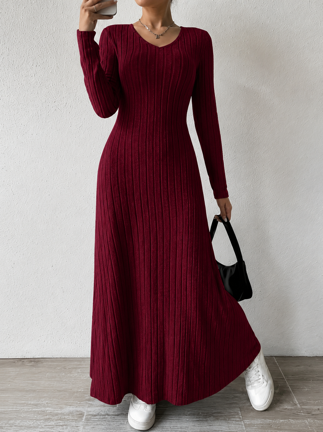 Vesper | Elegant Comfortable Long-Sleeve Autumn Dress