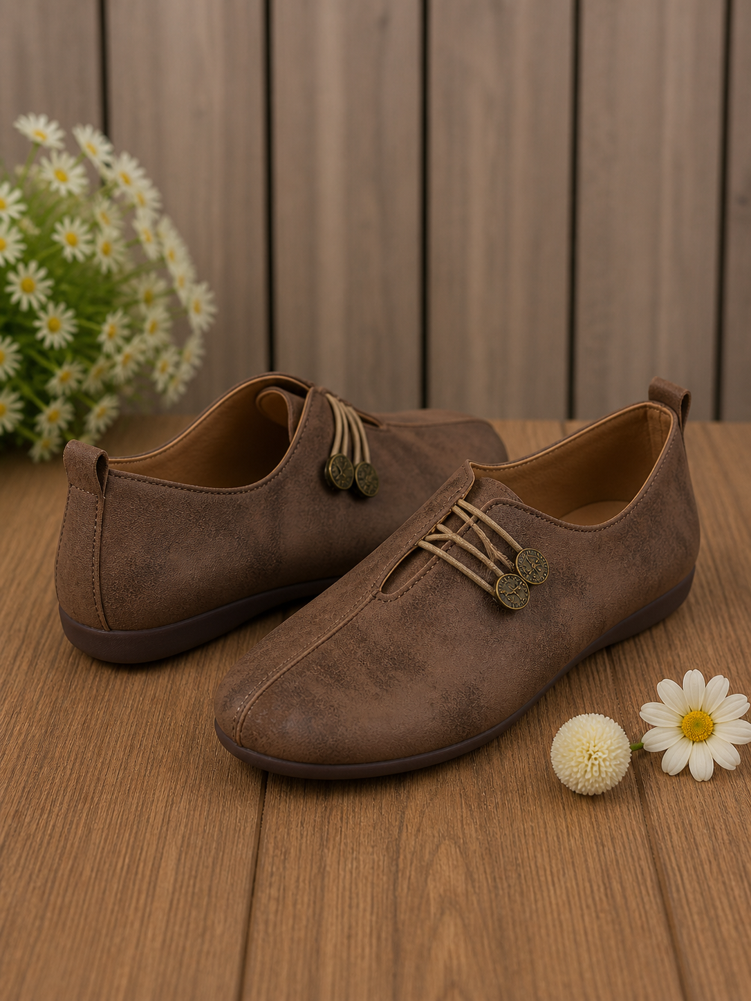 Heidi | Comfortable Soft Sole Flats Shoes