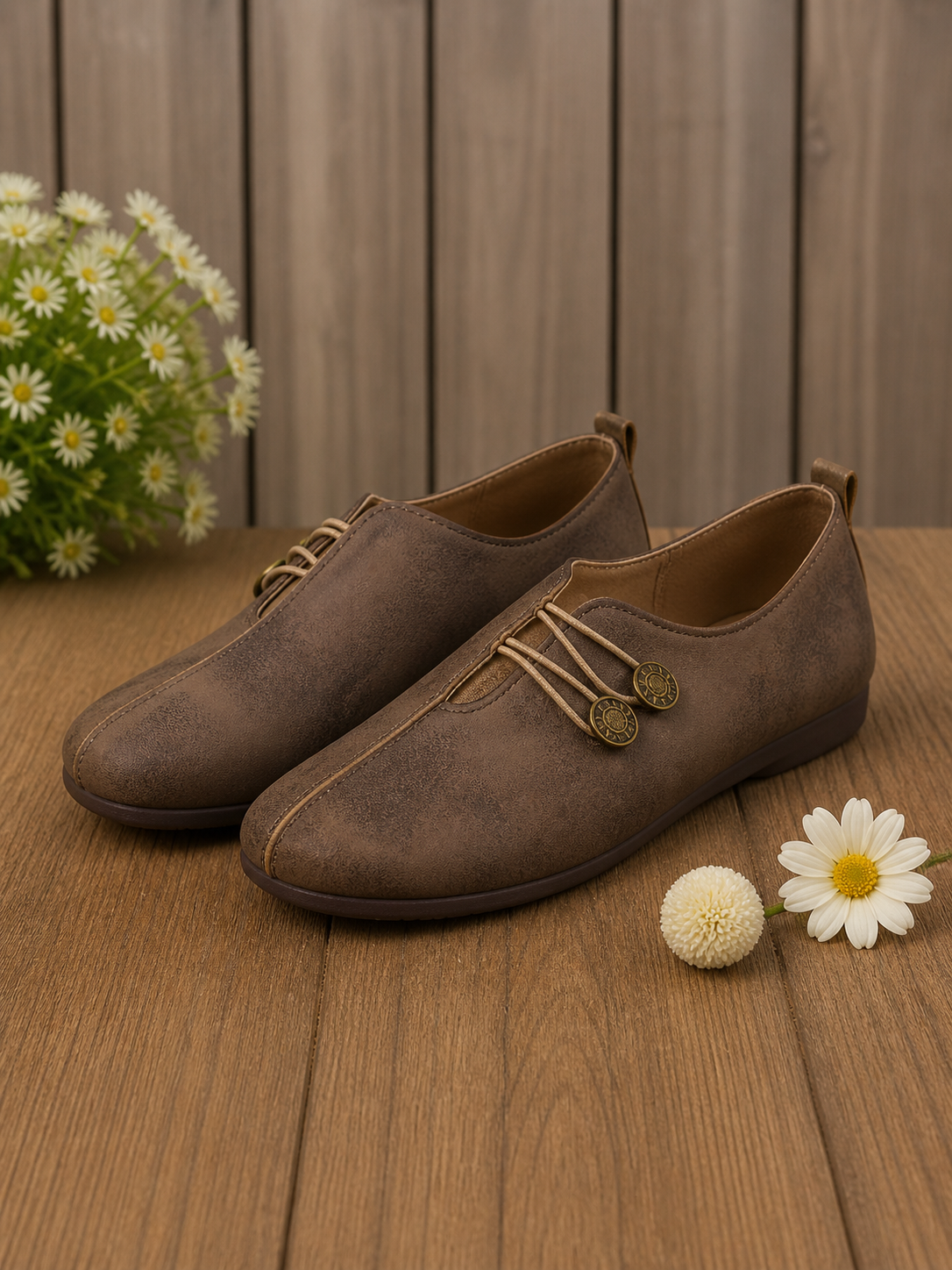 Heidi | Comfortable Soft Sole Flats Shoes