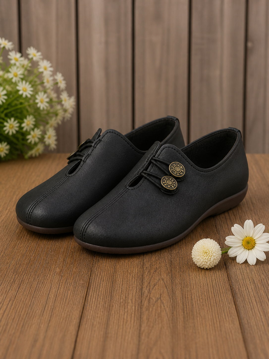 Heidi | Comfortable Soft Sole Flats Shoes