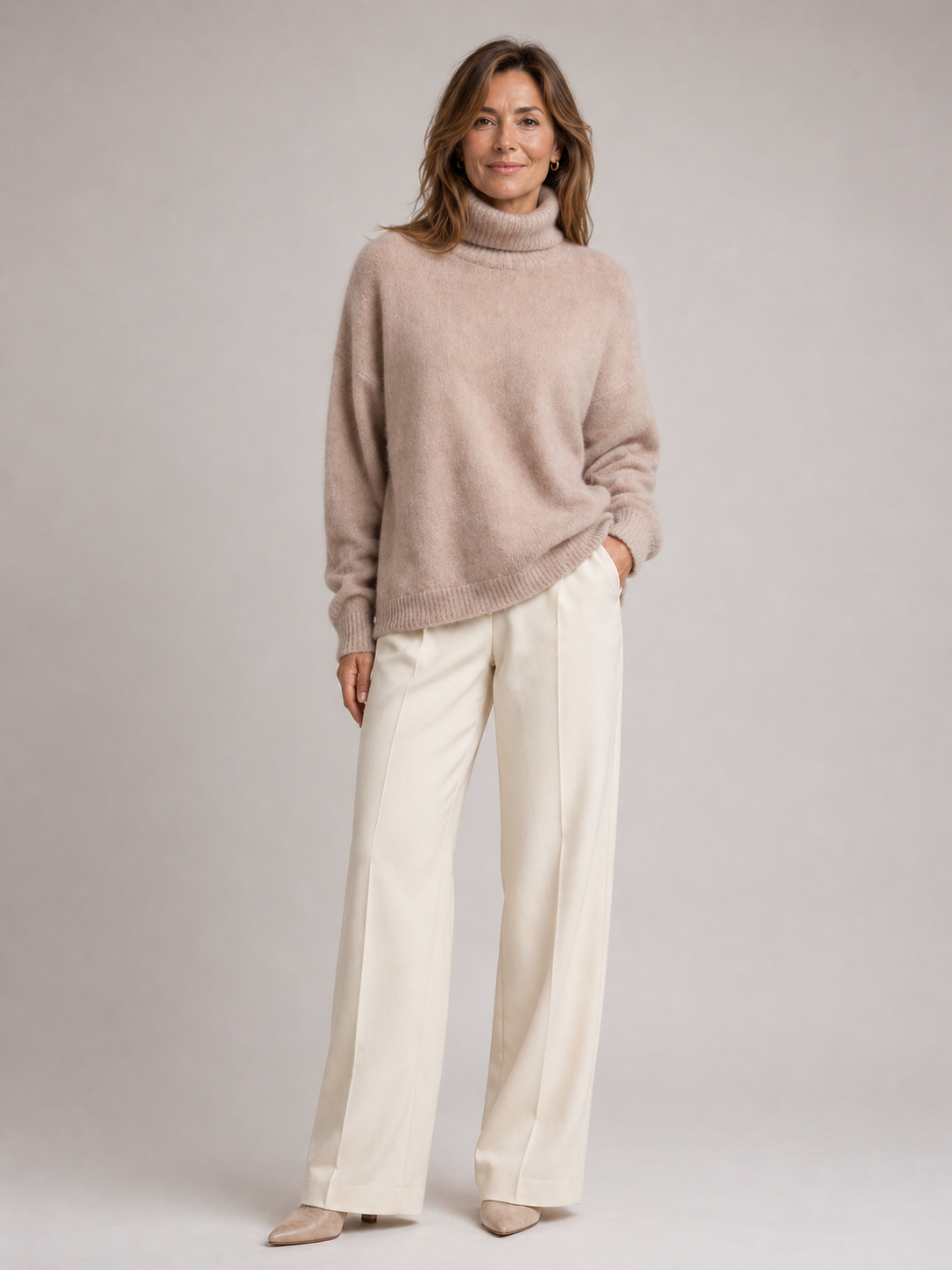 Grace | Soft Knit Turtleneck Jumper