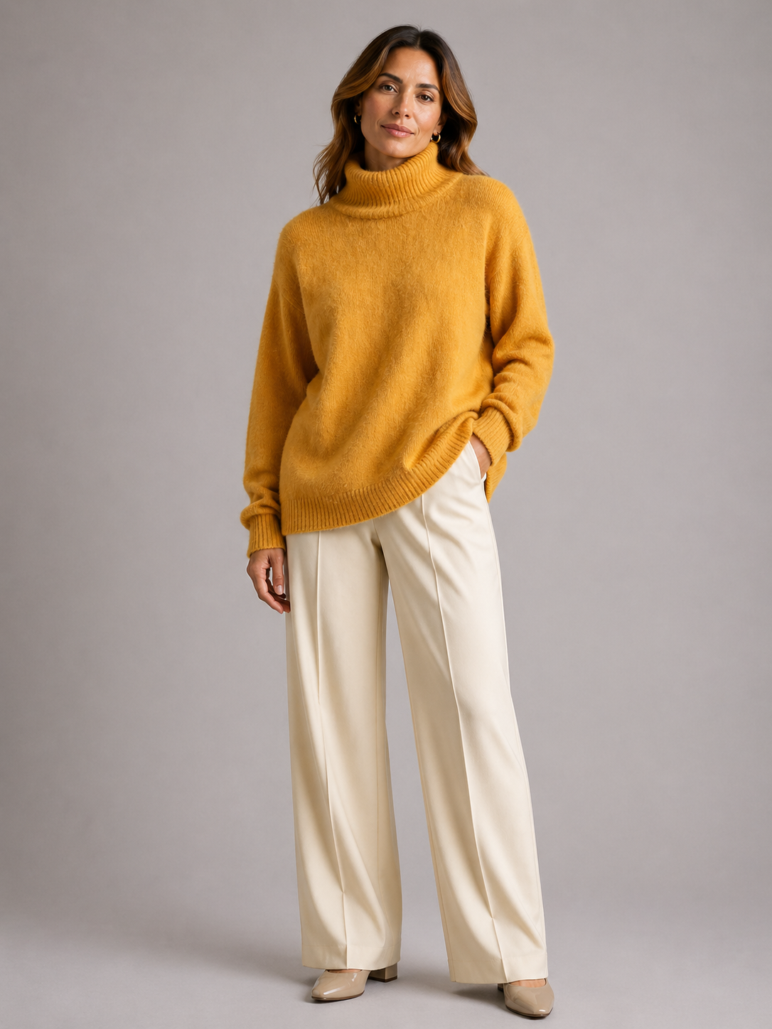 Grace | Soft Knit Turtleneck Jumper