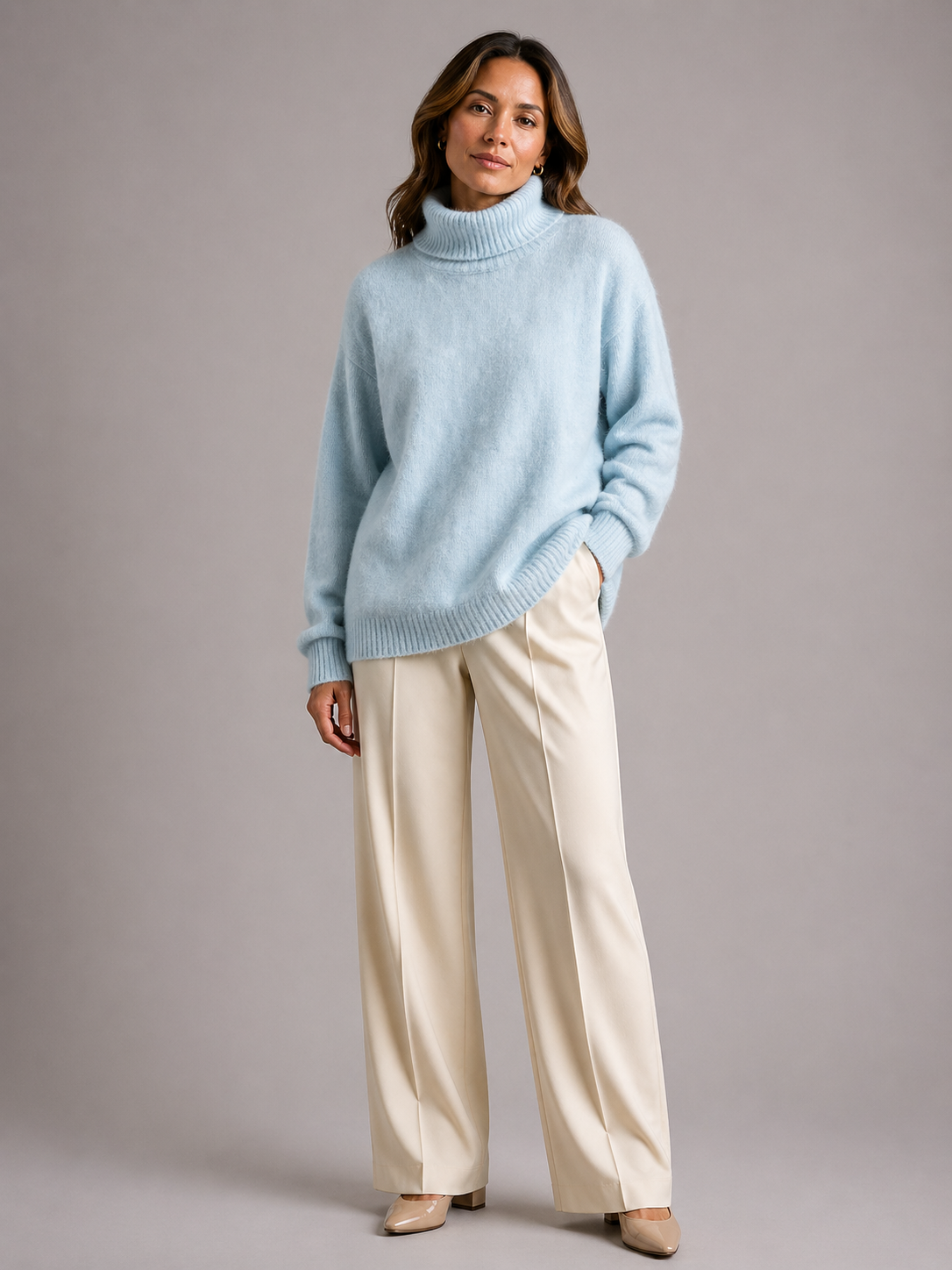 Grace | Soft Knit Turtleneck Jumper