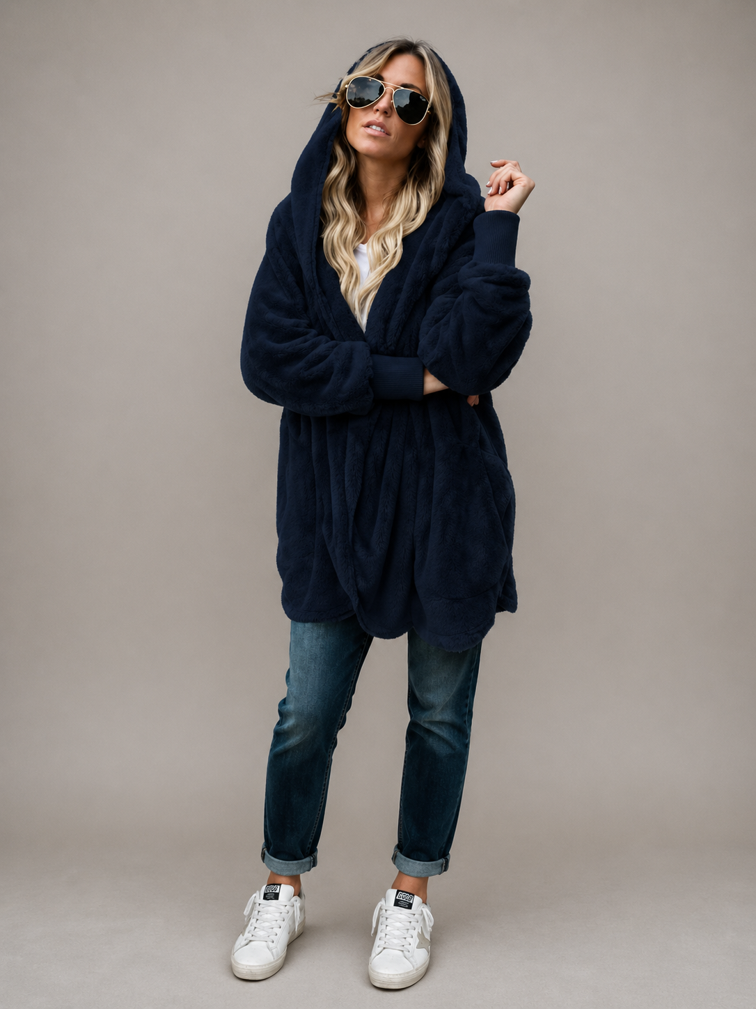 Scarlett | Soft Fleece Cardigan