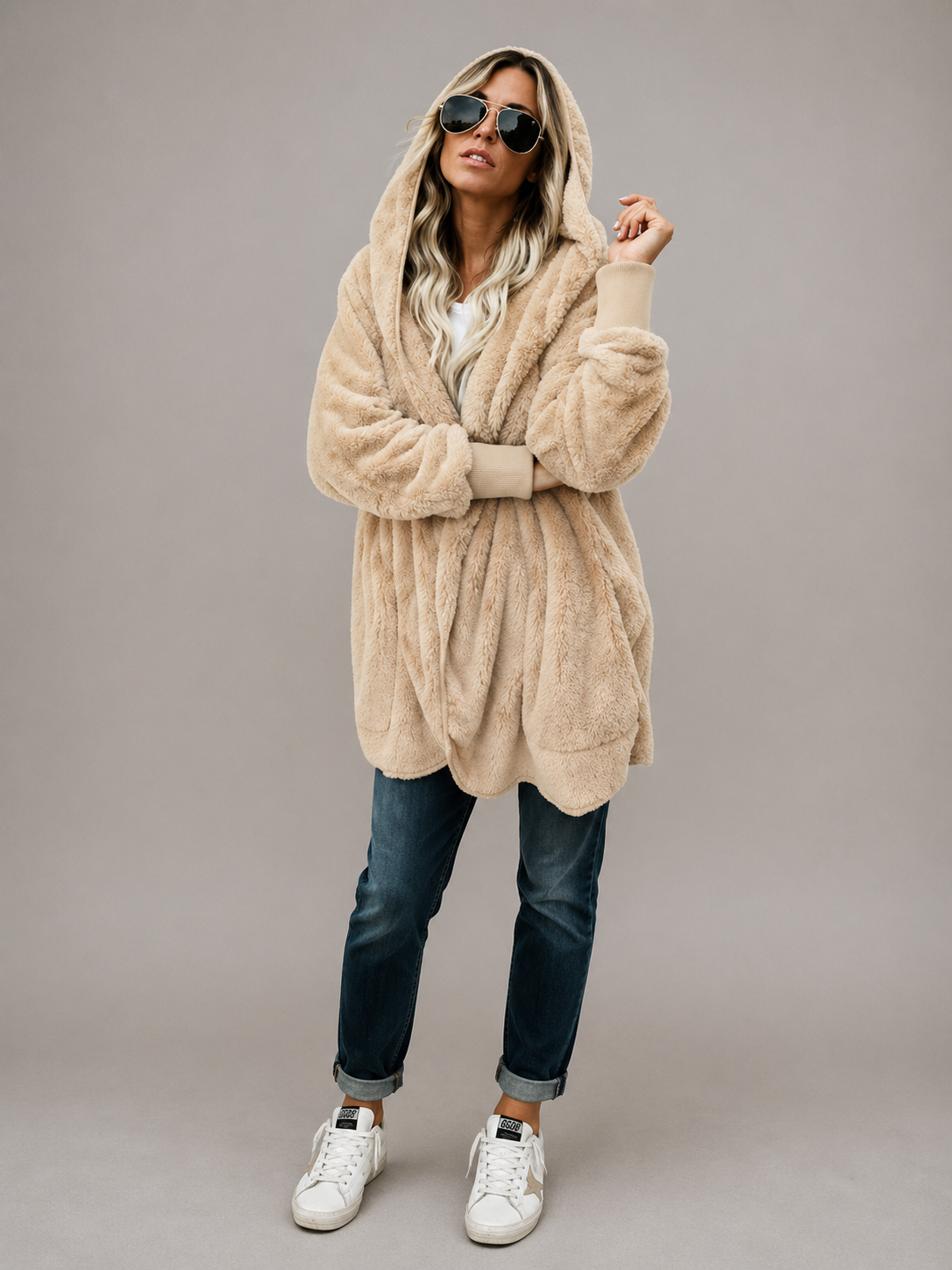 Scarlett | Soft Fleece Cardigan