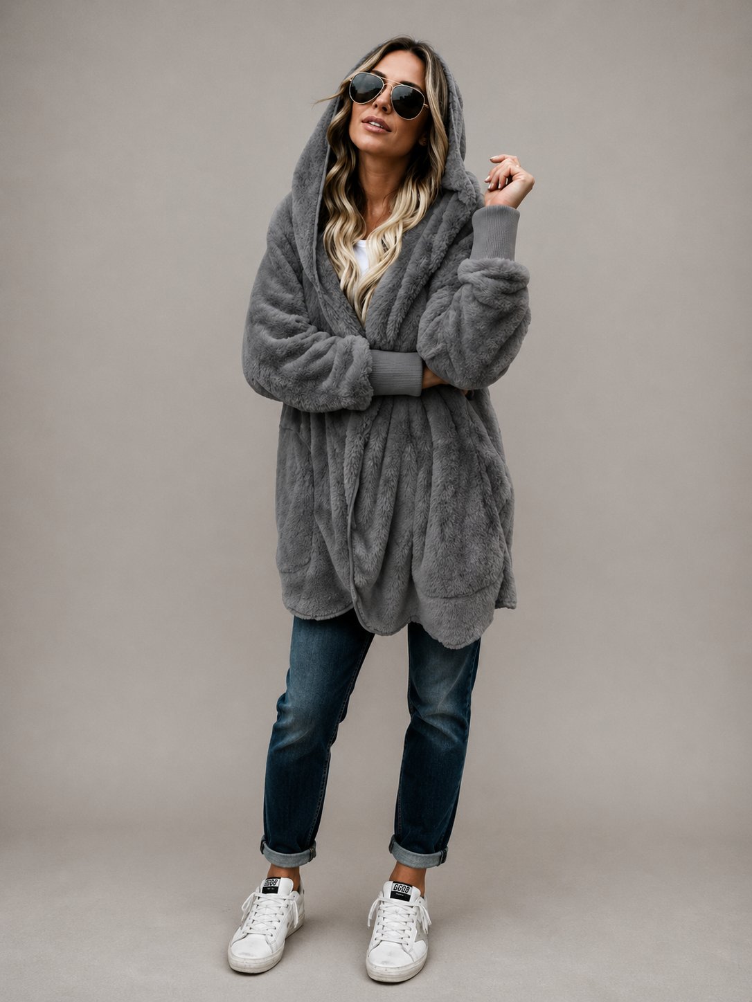 Scarlett | Soft Fleece Cardigan