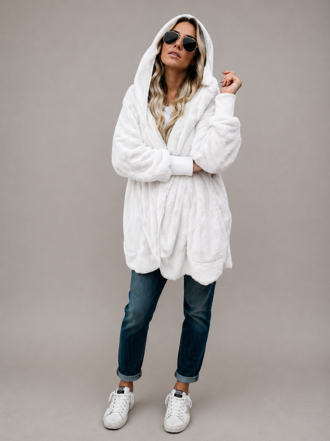 Scarlett | Soft Fleece Cardigan