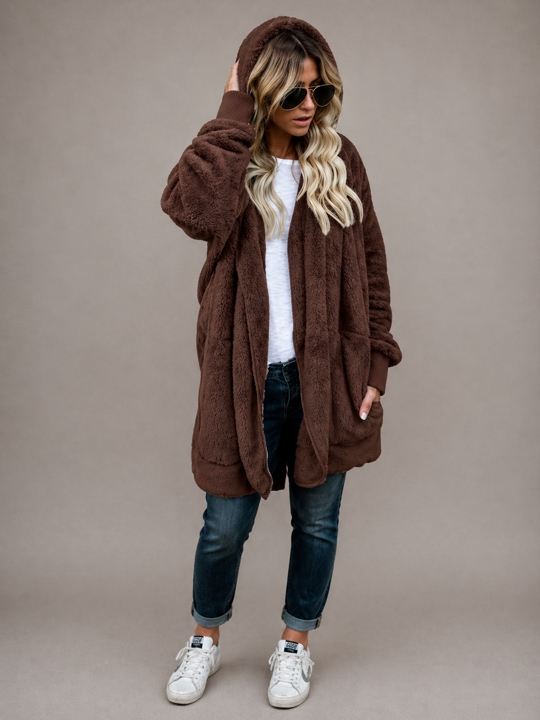 Scarlett | Soft Fleece Cardigan